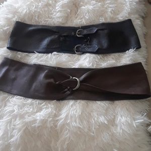 Leather belts
